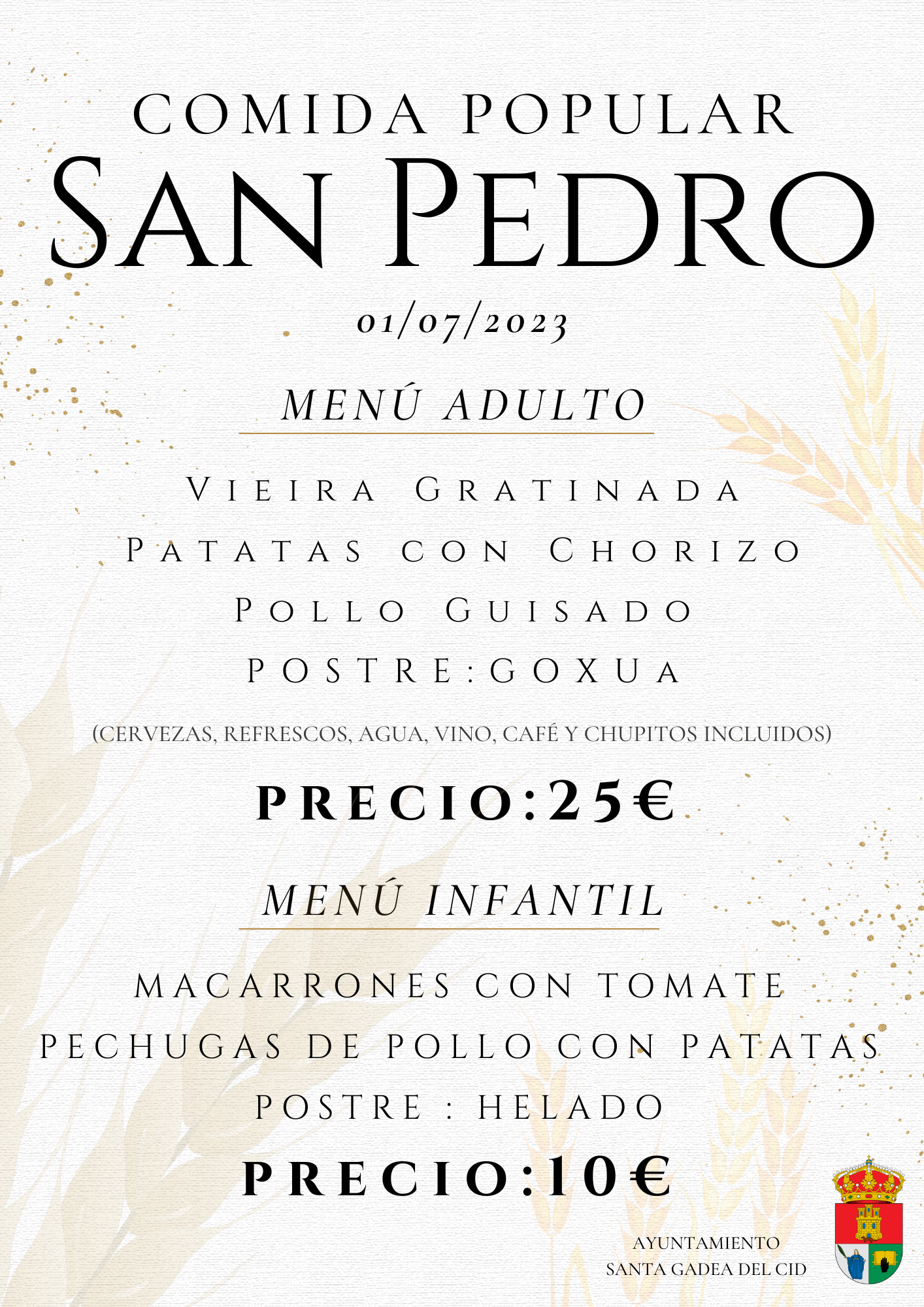Comida Popular San Pedro 2023